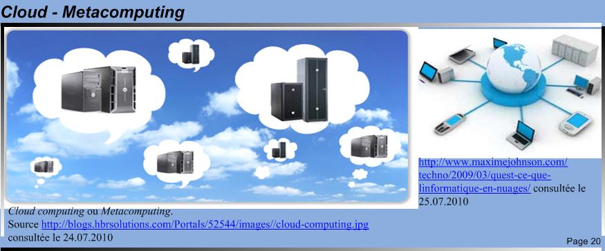 Cloud metacomputing